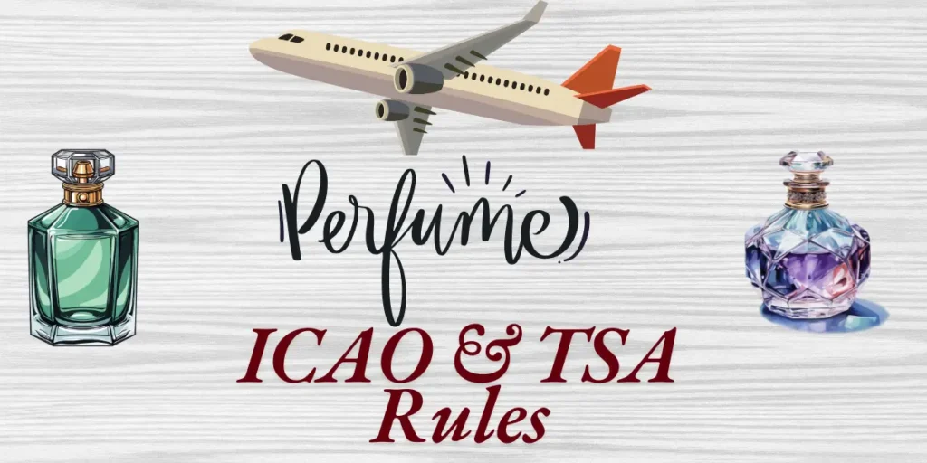 perume on plane, ICAO and TSA rules