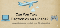 Can I Bring Electronics on a Plane?